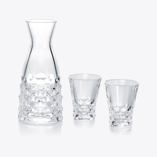 Baccarat Swing Sake Carafe & Glasses Set of 3 Drinkware by  Baccarat at   FormFluent Sydney, Australia