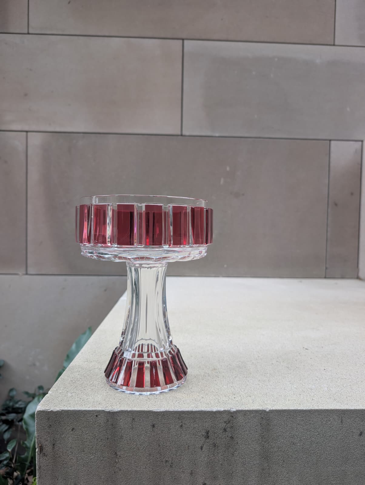 Baccarat Coupe Reflets Graphiques - Haute Couture