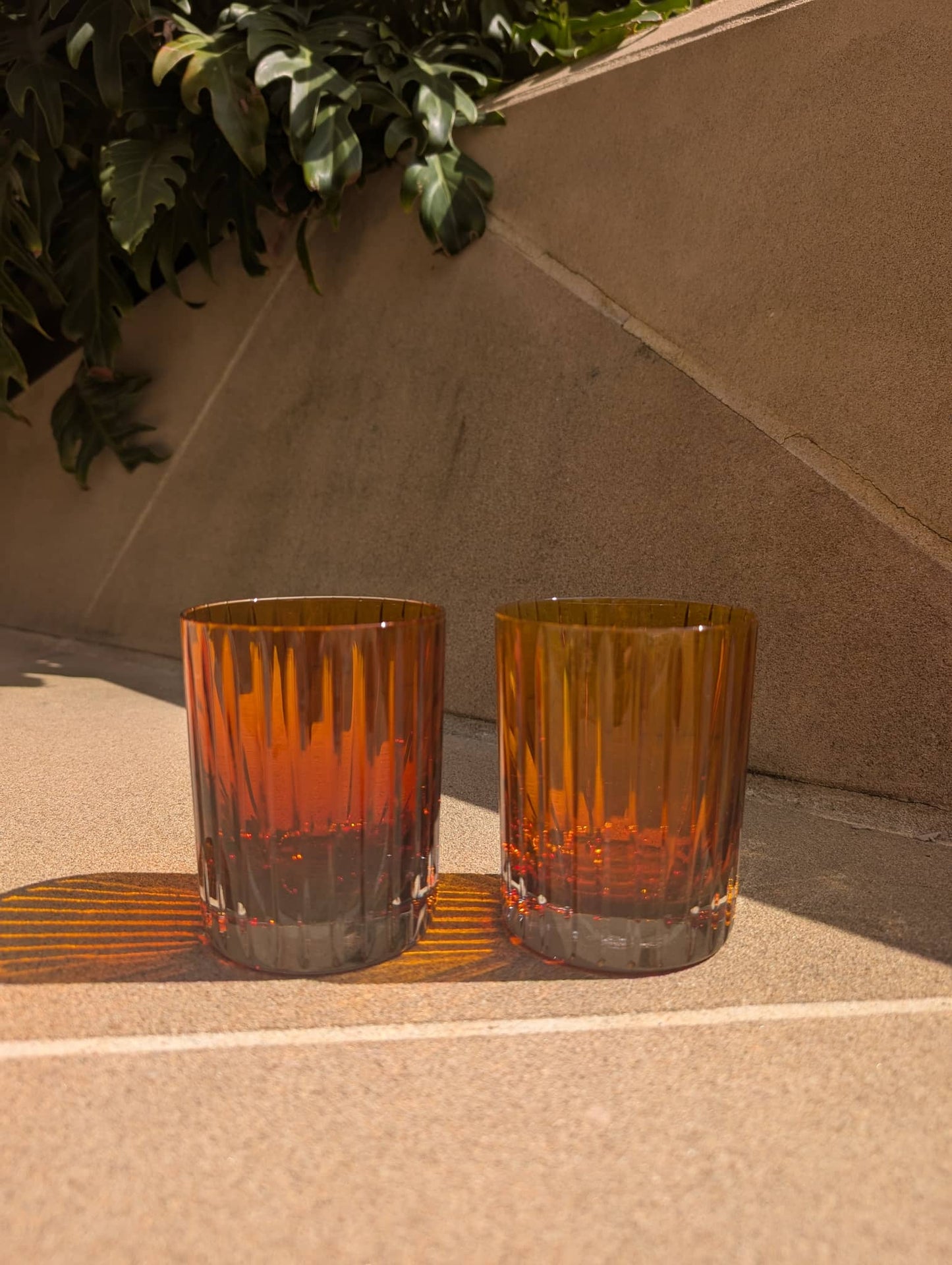 Baccarat Harmonie Tumblers Colours of Joy Orange Crystal (Set of 2) Barware by  Baccarat at   FormFluent Sydney, Australia