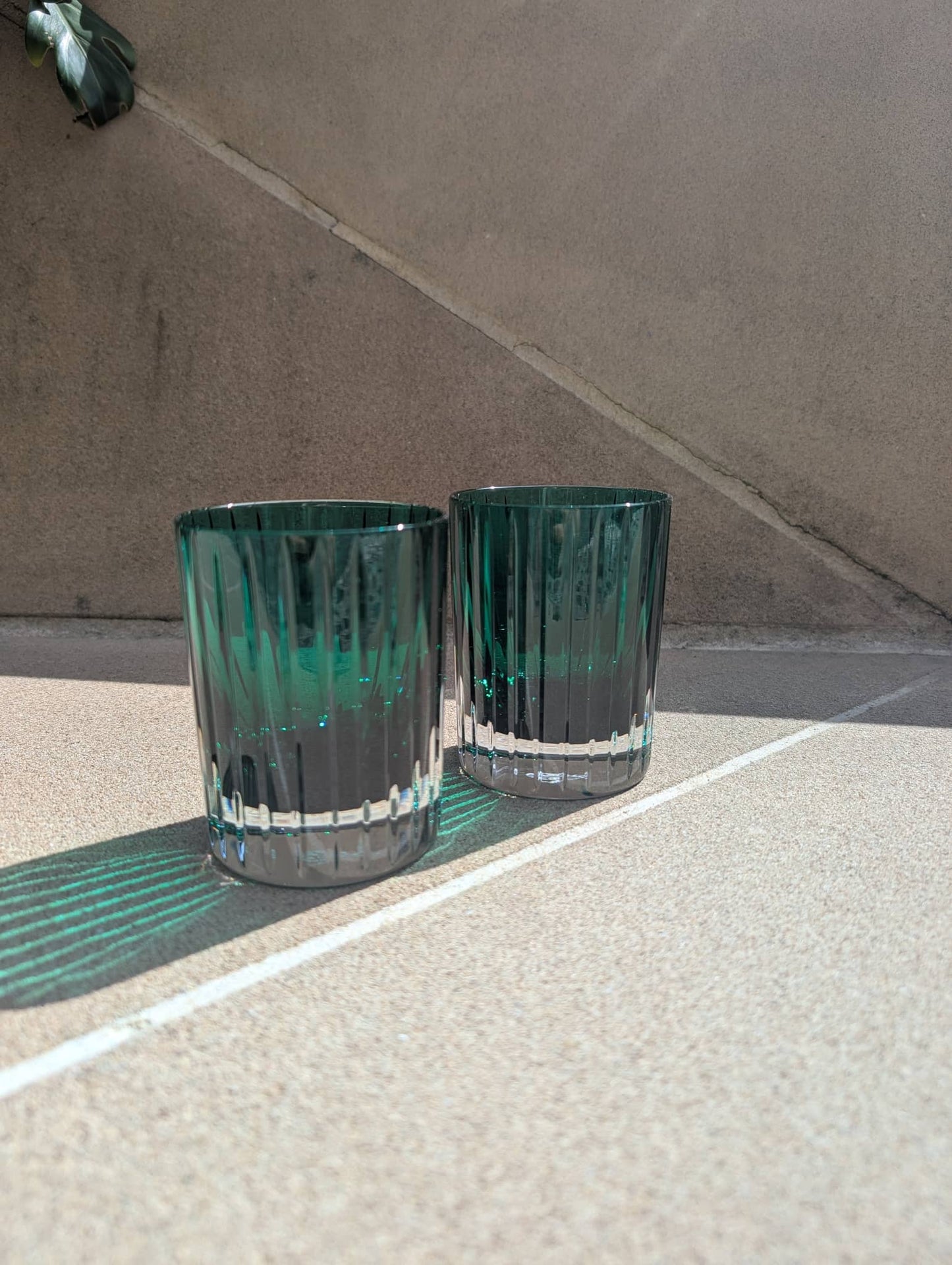 Baccarat Harmonie Tumblers Colours of Joy Green Crystal (Set of 2) Barware by  Baccarat at   FormFluent Sydney, Australia