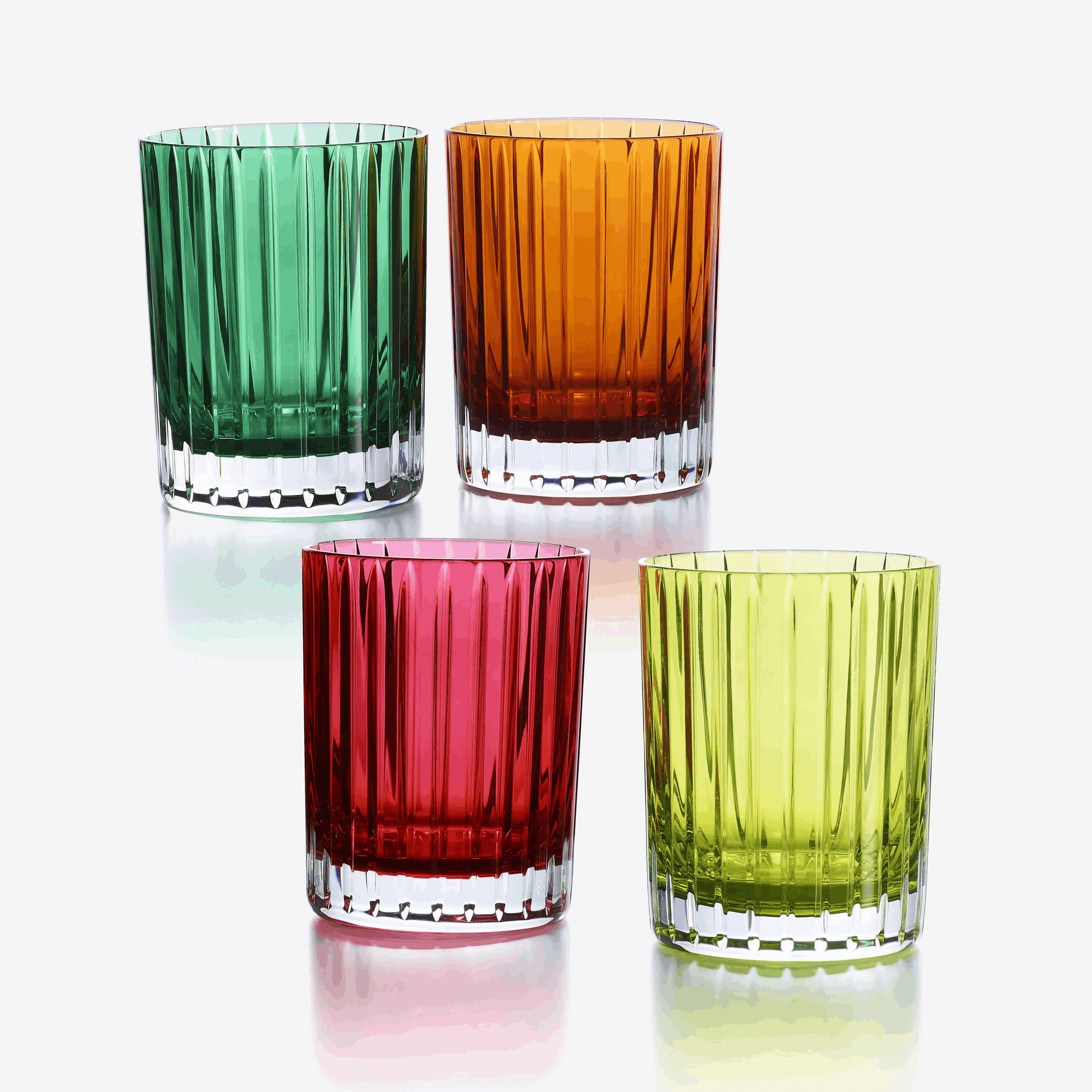 Baccarat Baccarat Harmonie Tumblers Colors of Joy Intense Set (Set of 4) Barware - FormFluent Sydney Australia