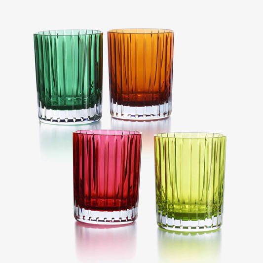 Baccarat Harmonie Tumblers Colors of Joy Intense Set (Set of 4)