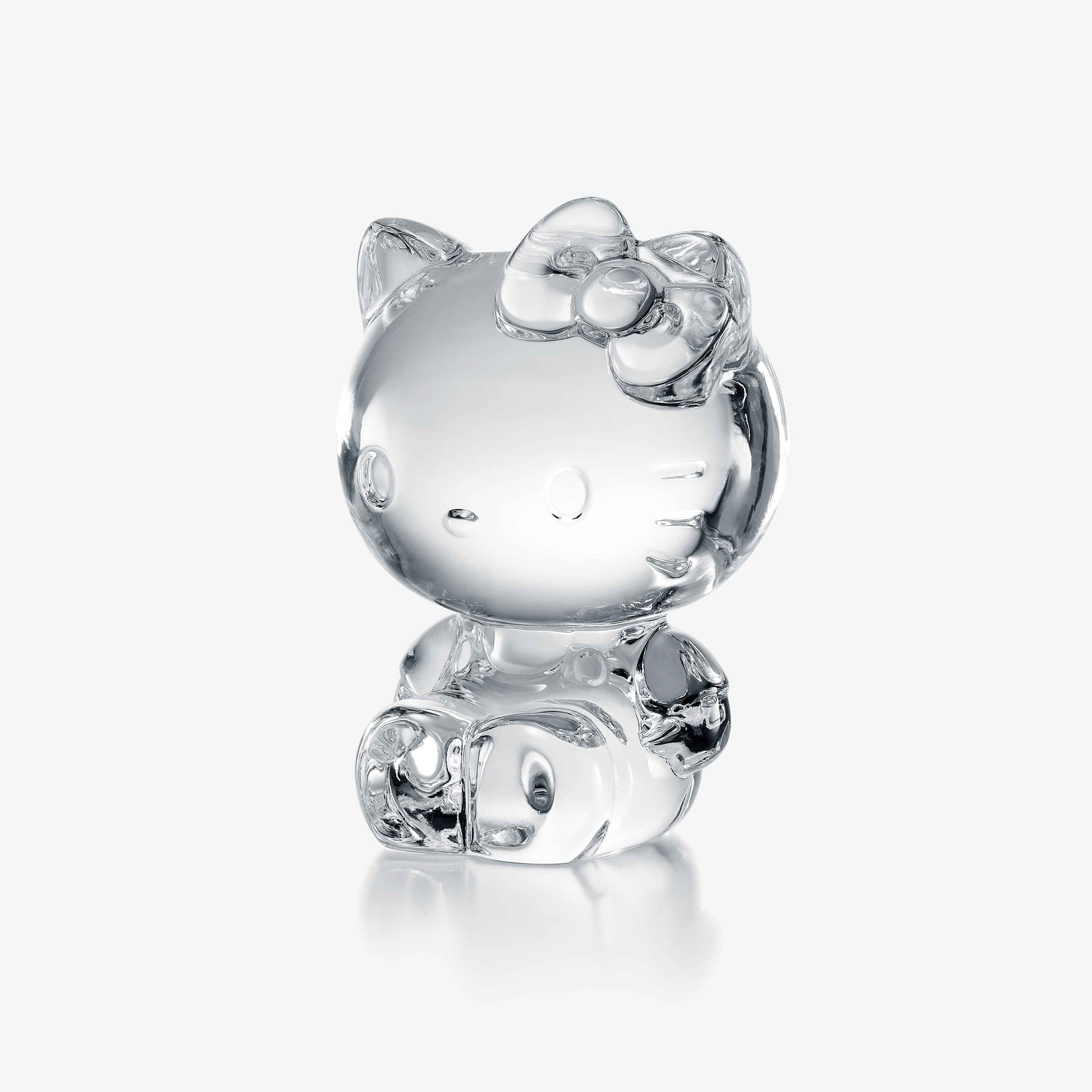 Baccarat Crystal Hello Kitty figurine sanrio side FormFluent Sydney Australia