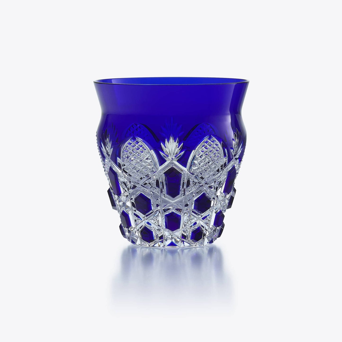 Baccarat Tsar Tumbler Blue Crystal Drinkware by  Baccarat at   FormFluent Sydney, Australia