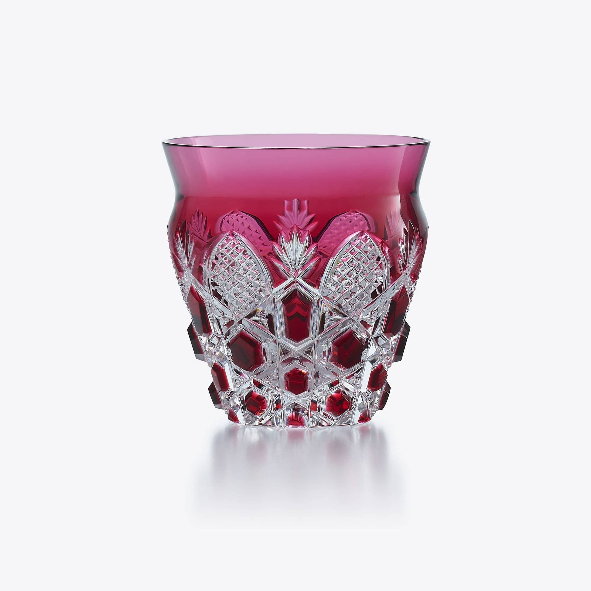 Baccarat Tsar Tumbler Pink Crystal Drinkware by  Baccarat at   FormFluent Sydney, Australia