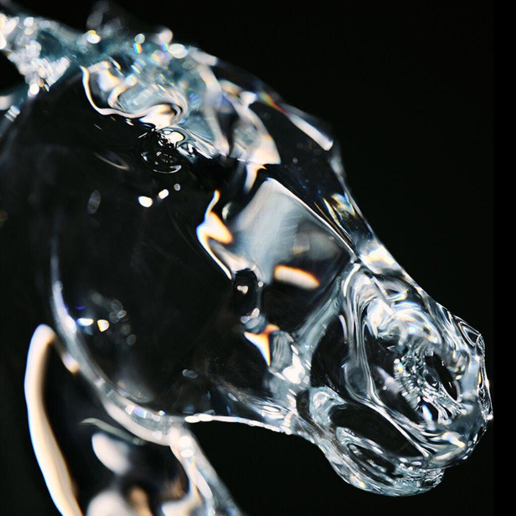 Buy Authentic Baccarat Baccarat Olympus Pegasus Horse Sculpture Limited Edition Sculpture - FormFluent Sydney Australia