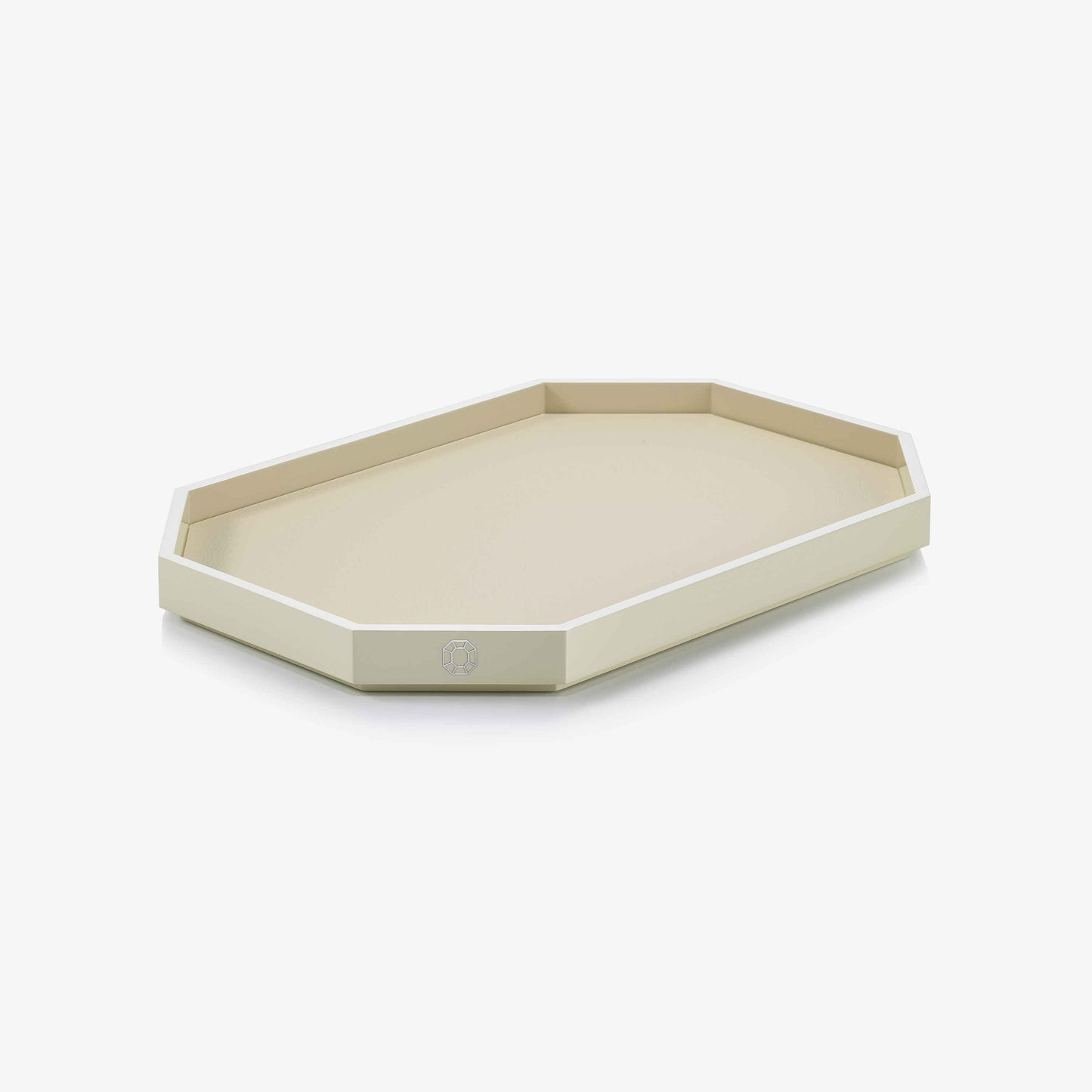 Baccarat Baccarat Lacquer Octogone Tray Ivory (S/M/L)  - FormFluent Sydney Australia