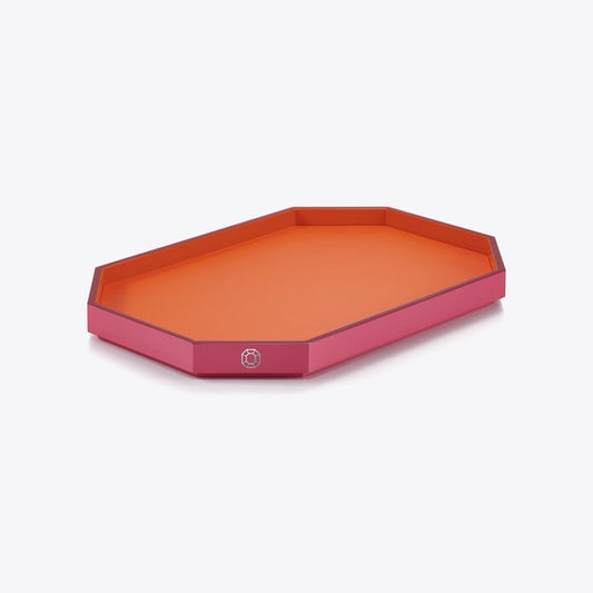 Baccarat Lacquer Octogone Tray Medium  - FormFluent Sydney Australia