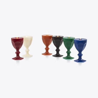 Baccarat Harcourt Glass Candle - Black Candle by  Baccarat at   FormFluent Sydney, Australia