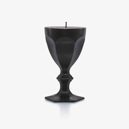 Baccarat Harcourt Glass Candle - Black Candle by  Baccarat at   FormFluent Sydney, Australia