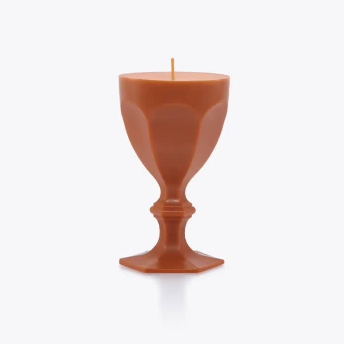 Baccarat Harcourt Glass Candle - Orange Candle by  Baccarat at   FormFluent Sydney, Australia