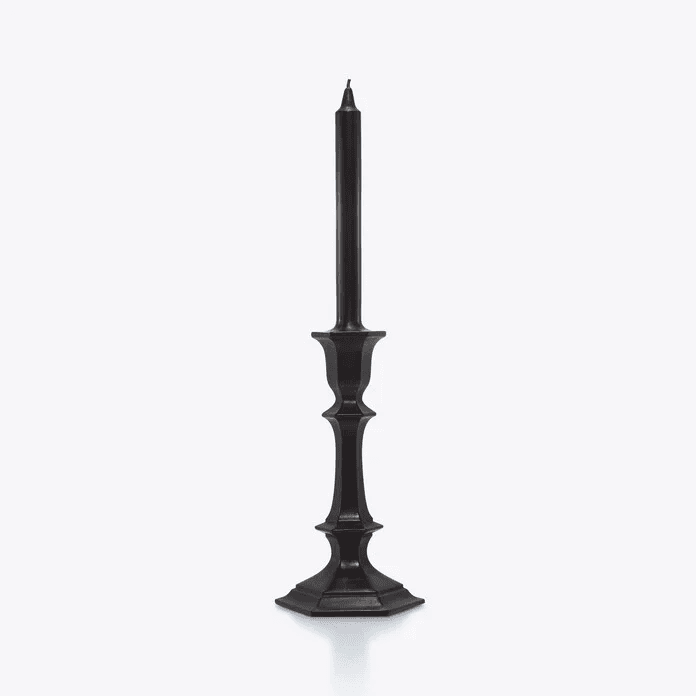 Baccarat Harcourt Candlestick Candle - Black Candle by  Baccarat at   FormFluent Sydney, Australia