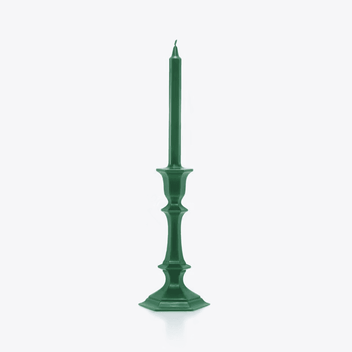 Baccarat Harcourt Candlestick Candle - Green Candle by  Baccarat at   FormFluent Sydney, Australia