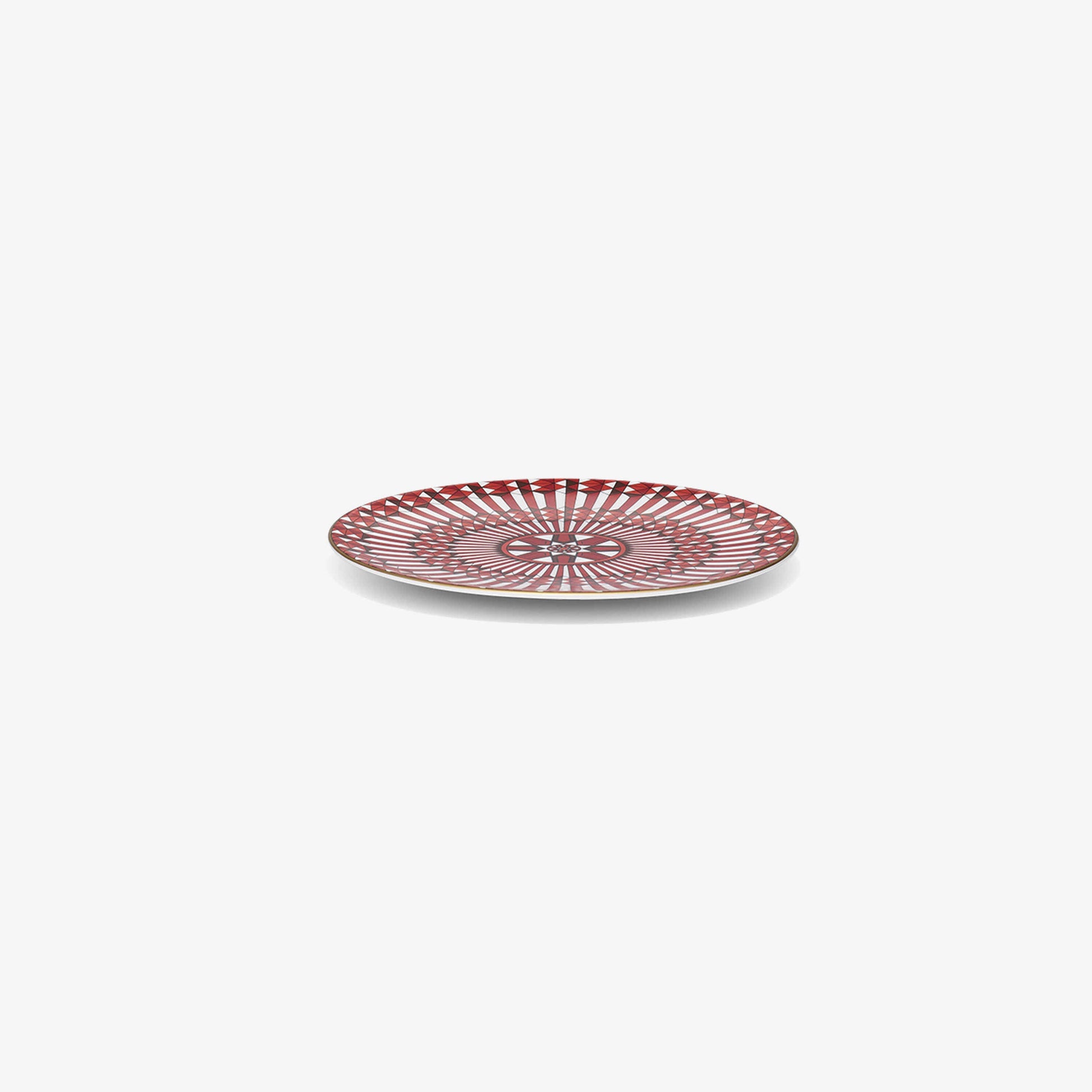 Baccarat Baccarat Arcadia Red Bread Plate  - FormFluent Sydney Australia