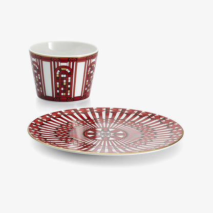 Baccarat Arcadia Red Timbale / Tumbler  by  Baccarat at   FormFluent Sydney, Australia