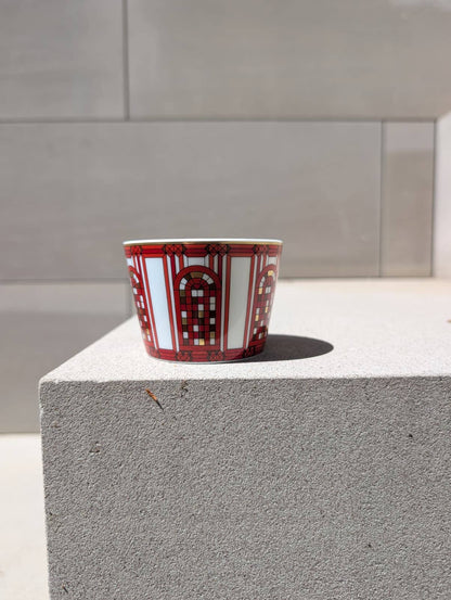 Baccarat Arcadia Red Timbale / Tumbler  by  Baccarat at   FormFluent Sydney, Australia