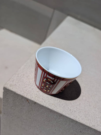 Baccarat Arcadia Red Timbale / Tumbler  by  Baccarat at   FormFluent Sydney, Australia