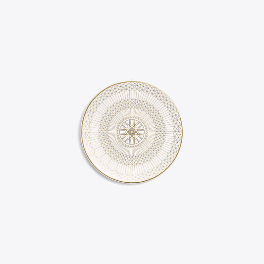 Baccarat Baccarat Arcadia Gold & Platinum Bread Plate  - FormFluent Sydney Australia