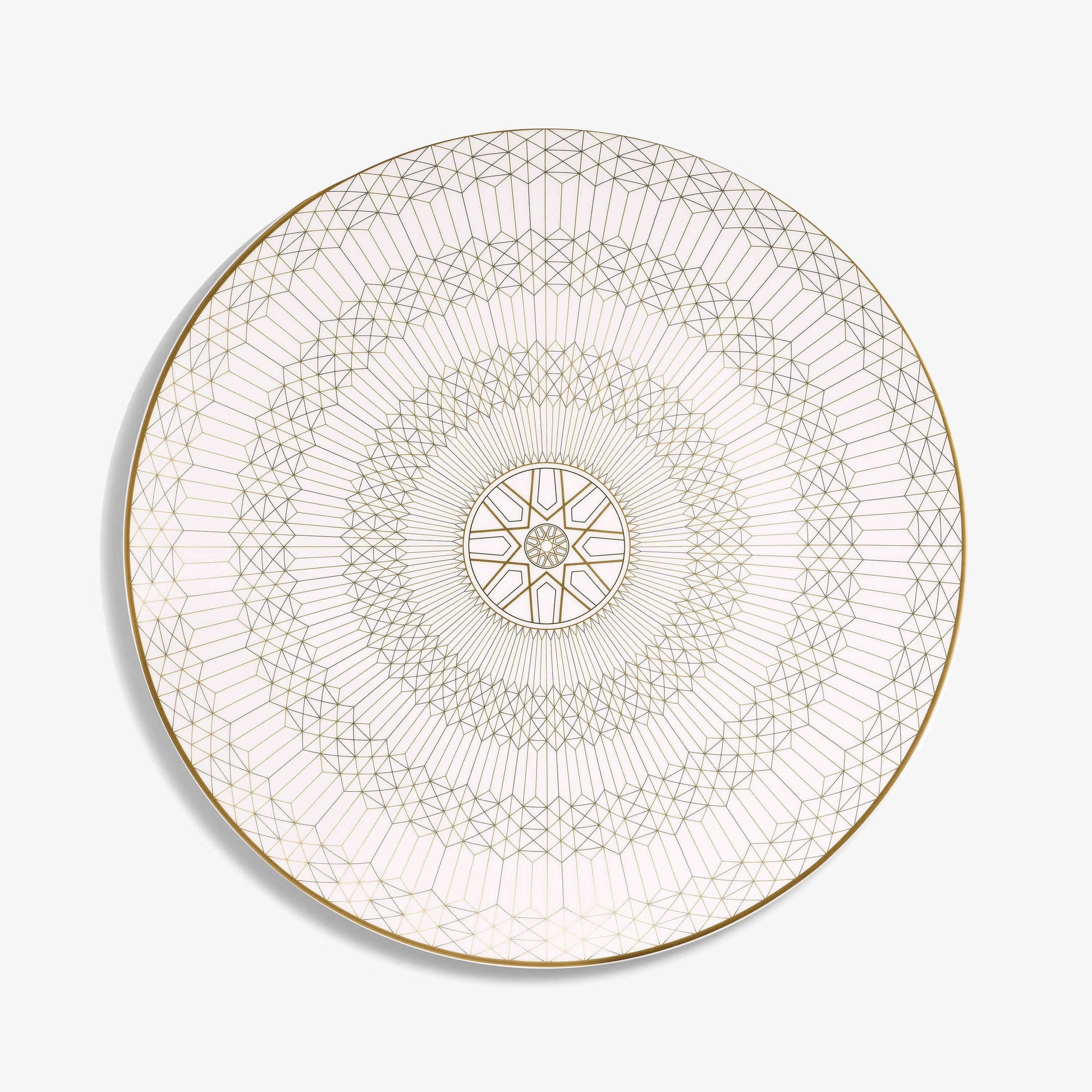 Buy Authentic Baccarat Baccarat Arcadia Gold & Platinum Show Plate Dinner Plate - FormFluent Sydney Australia