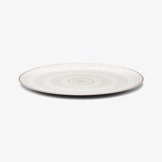 Buy Authentic Baccarat Baccarat Arcadia Gold & Platinum Show Plate Dinner Plate - FormFluent Sydney Australia