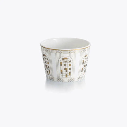 Baccarat Arcadia Gold & Platinum Timbale / Tumbler  by  Baccarat at   FormFluent Sydney, Australia