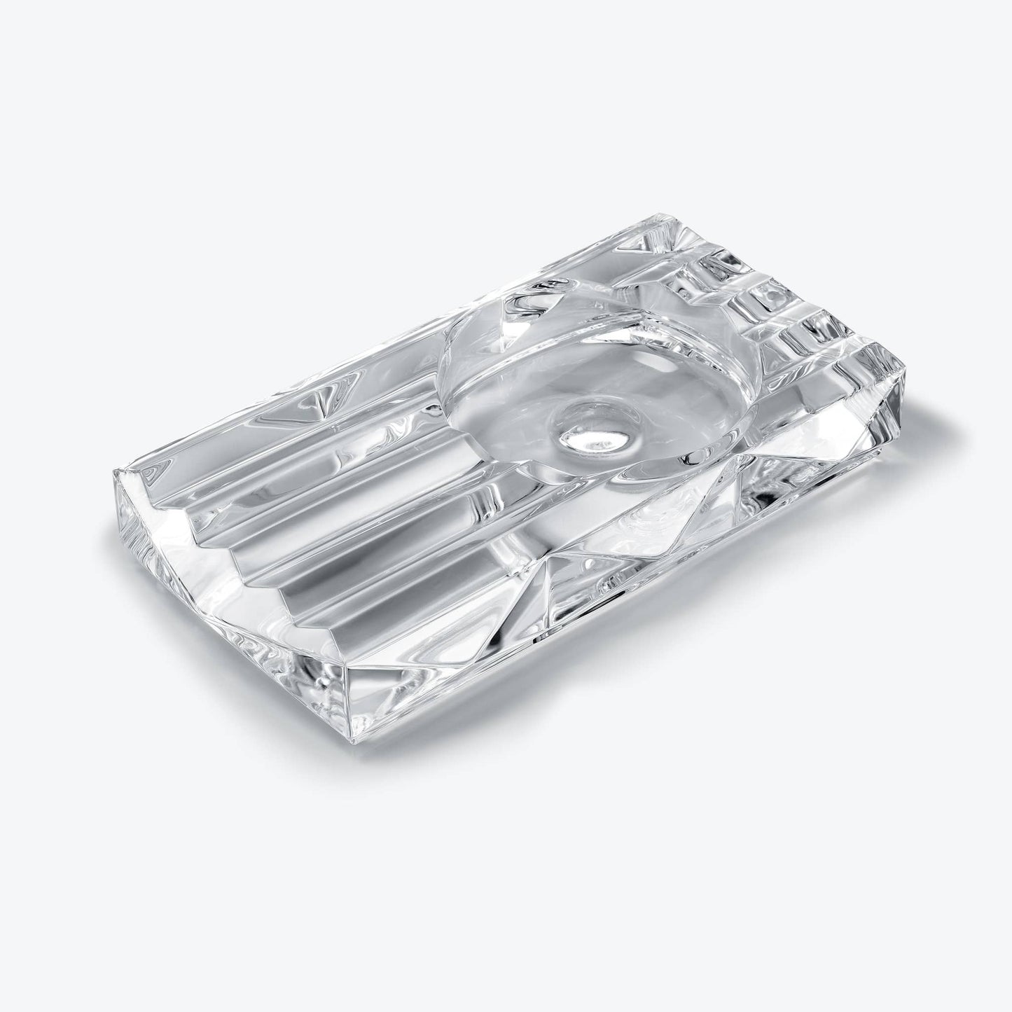 Baccarat Louxor Ashtray Clear Crystal Tray by  Baccarat at   FormFluent Sydney, Australia
