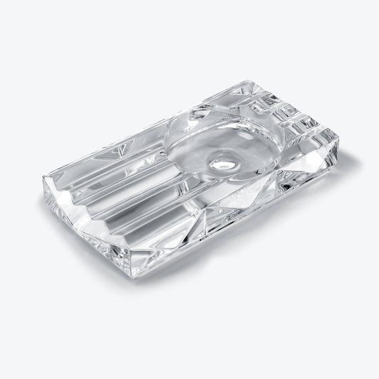 Baccarat Louxor Ashtray Clear Crystal Tray by  Baccarat at   FormFluent Sydney, Australia