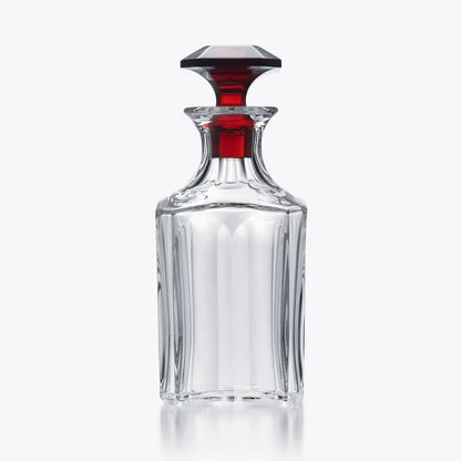 Baccarat Harcourt 1841 Whisky Decanter Clear and Red Crystal Barware by  Baccarat at   FormFluent Sydney, Australia