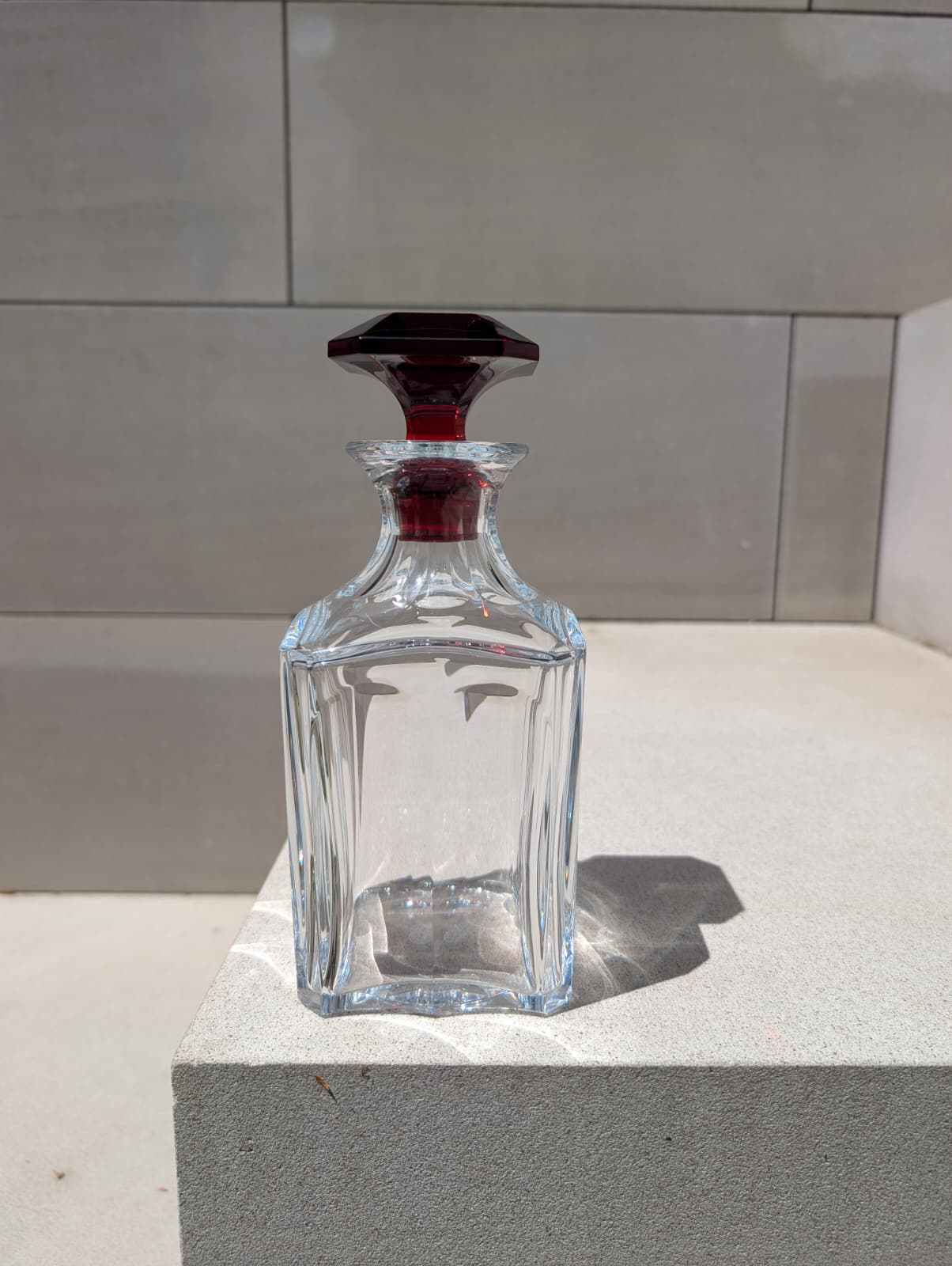  Baccarat Harcourt 1841 Whisky Decanter Clear Crystal Barware by Baccarat at  FormFluent