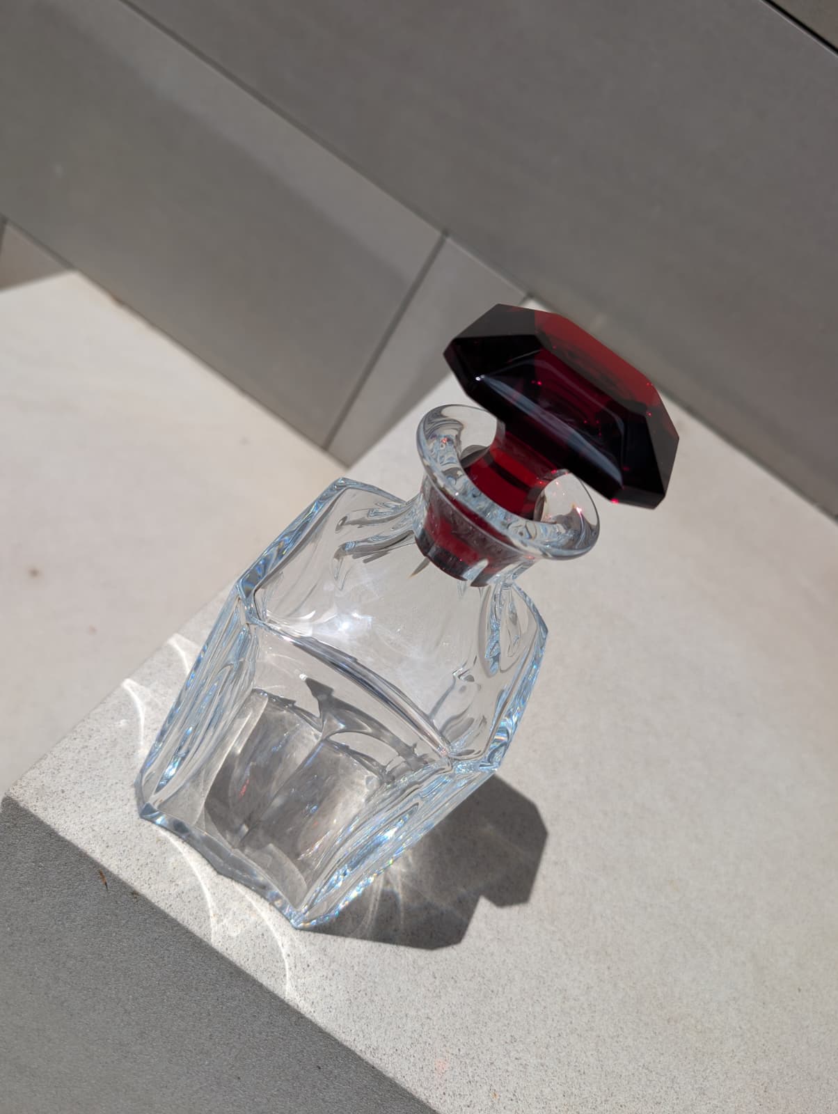  Baccarat Harcourt 1841 Whisky Decanter Clear Crystal Barware by Baccarat at  FormFluent