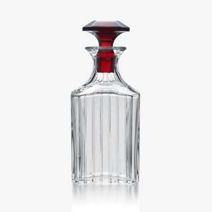 Baccarat Harmonie Whisky Decanter (Clear and Red Crystal) Barware by  Baccarat at   FormFluent Sydney, Australia
