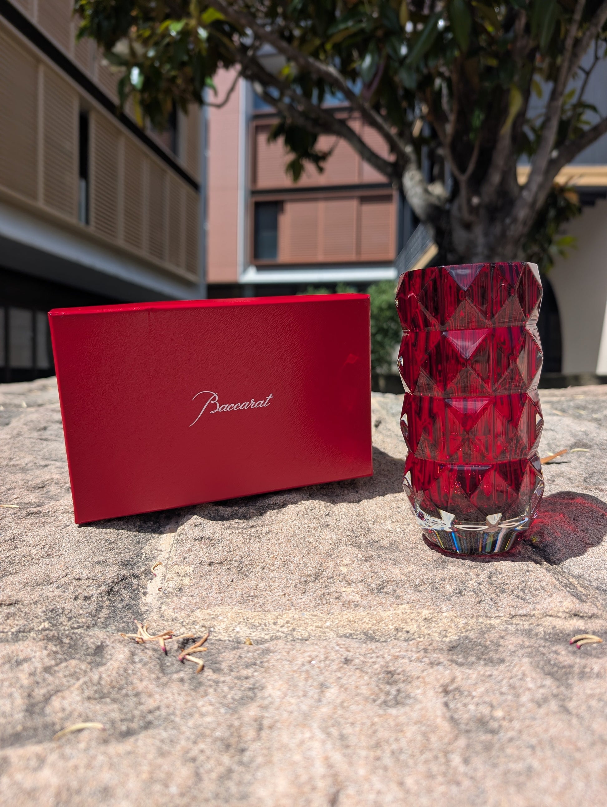 Buy Authentic Baccarat 2817143 Baccarat Louxor Round Vase Small Vase - FormFluent Sydney Australia