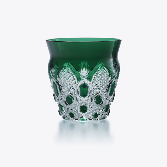 Baccarat Tsar Tumbler Green Crystal Drinkware by  Baccarat at   FormFluent Sydney, Australia
