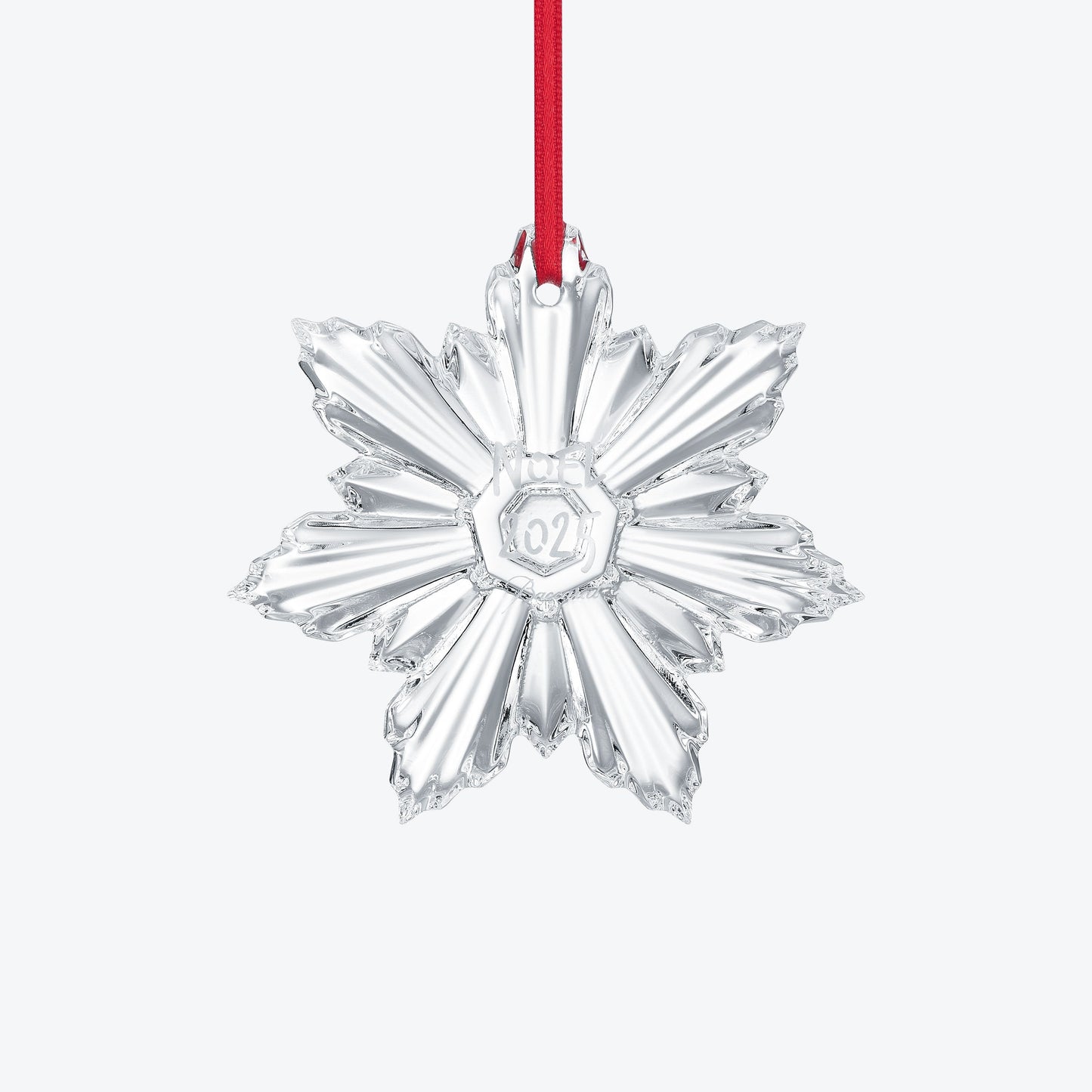 Baccarat Noël Annual Ornament Palmette 2025
