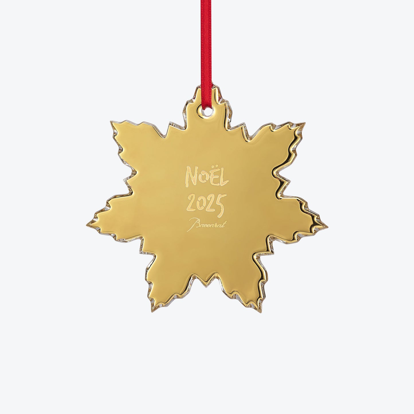 Baccarat Noël Annual Ornament Palmette 2025