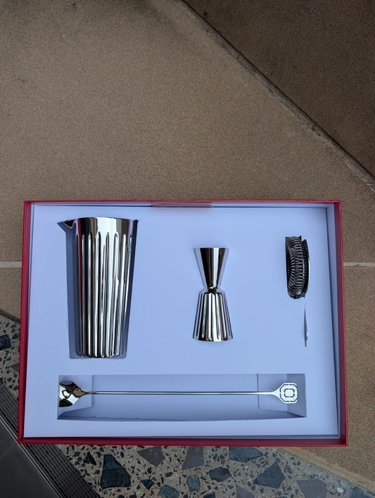 Baccarat Harmonie Set of 4 Bar Accessories