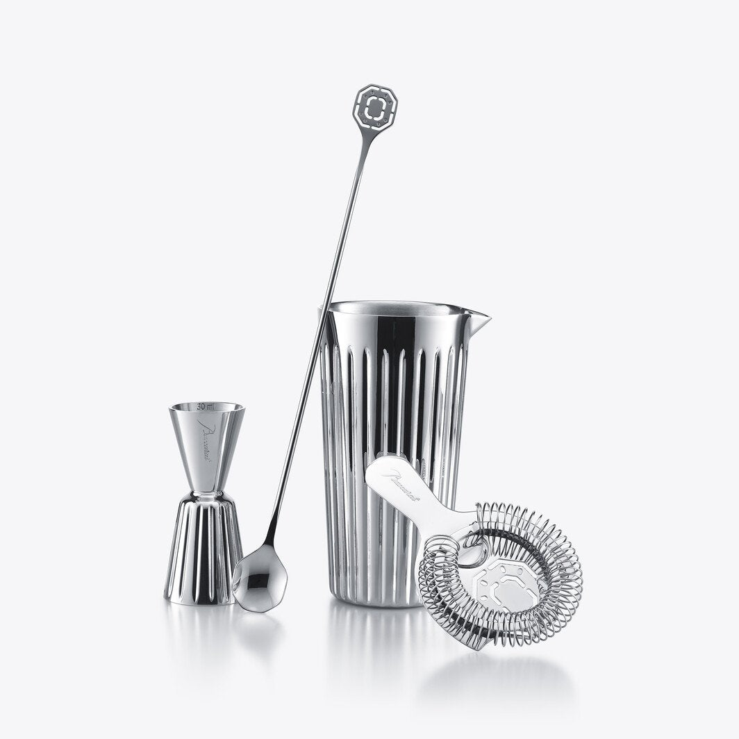 Baccarat Harmonie Set of 4 Bar Accessories
