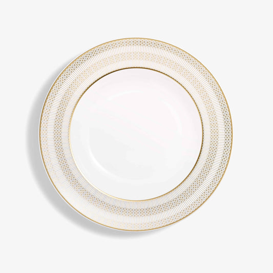 Buy Authentic Baccarat Baccarat Arcadia Gold & Platinum Deep Plates (Set of 2) Dinner Plate - FormFluent Sydney Australia