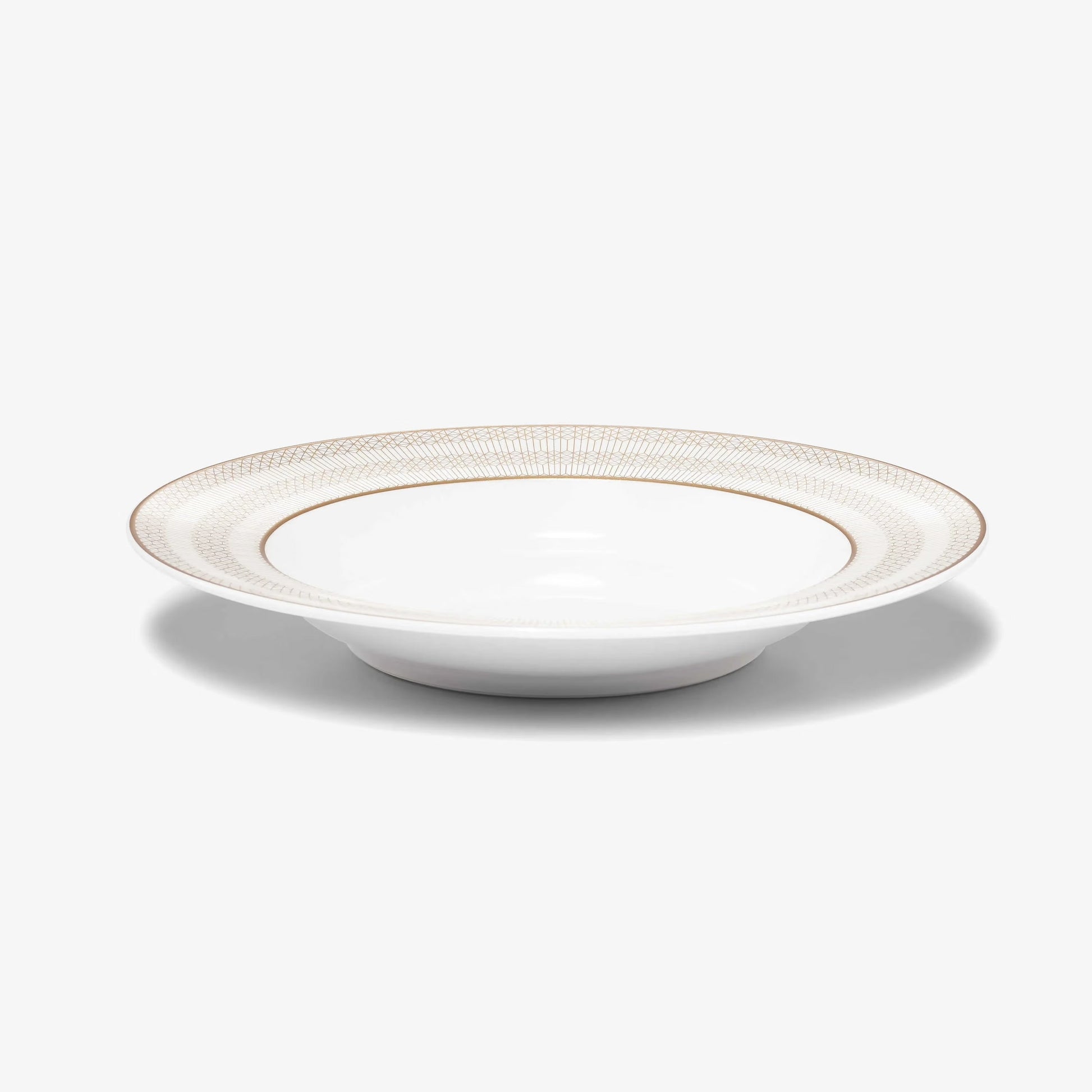 Buy Authentic Baccarat Baccarat Arcadia Gold & Platinum Deep Plates (Set of 2) Dinner Plate - FormFluent Sydney Australia