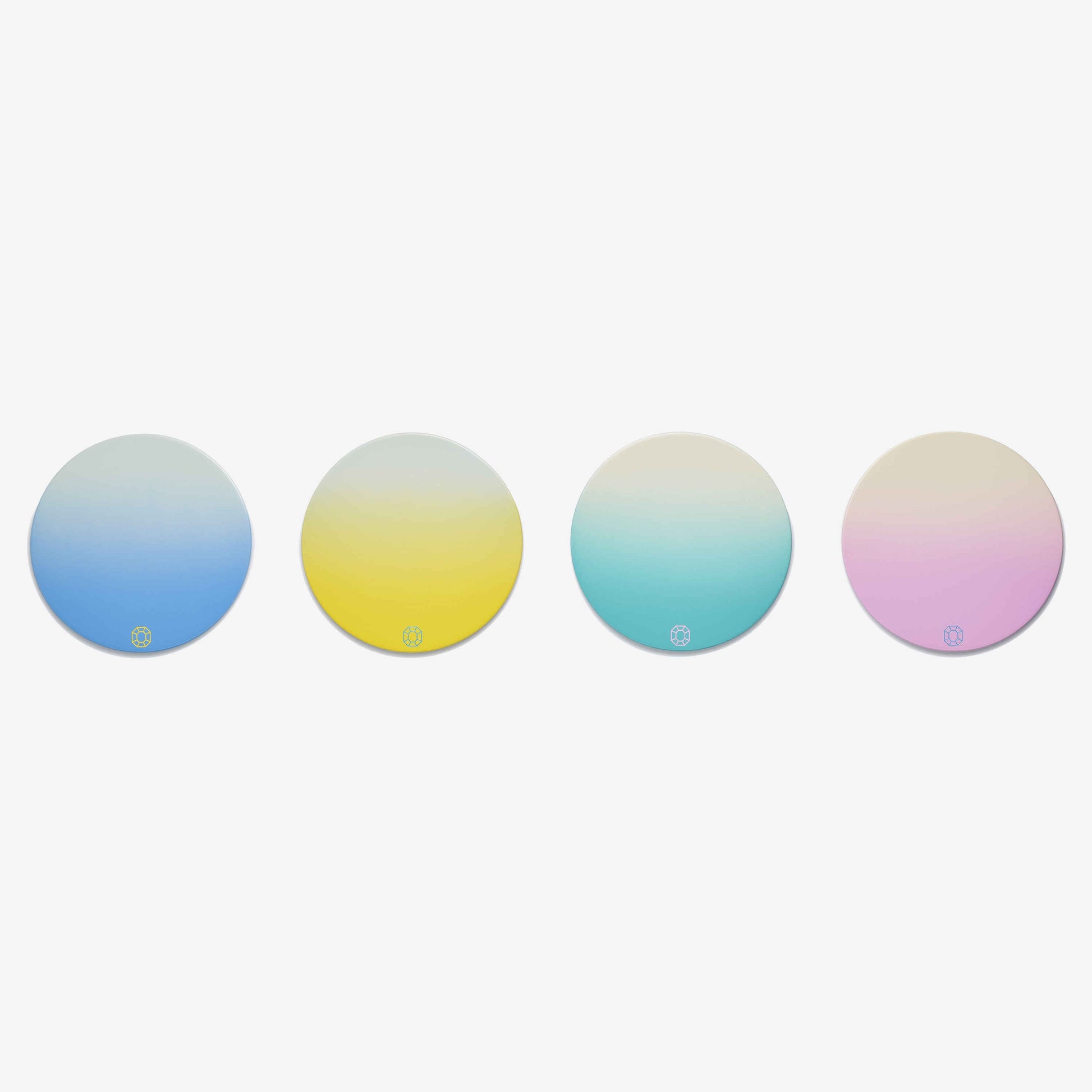 Baccarat Baccarat Octogone Colors of Joy Pastel Coasters (Set of 4)  - FormFluent Sydney Australia