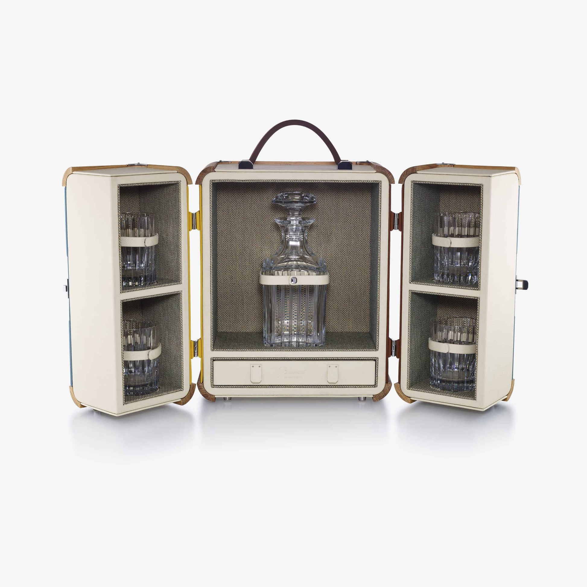 Baccarat Octogone Trunk Harmonie Barware by  Baccarat at   FormFluent Sydney, Australia