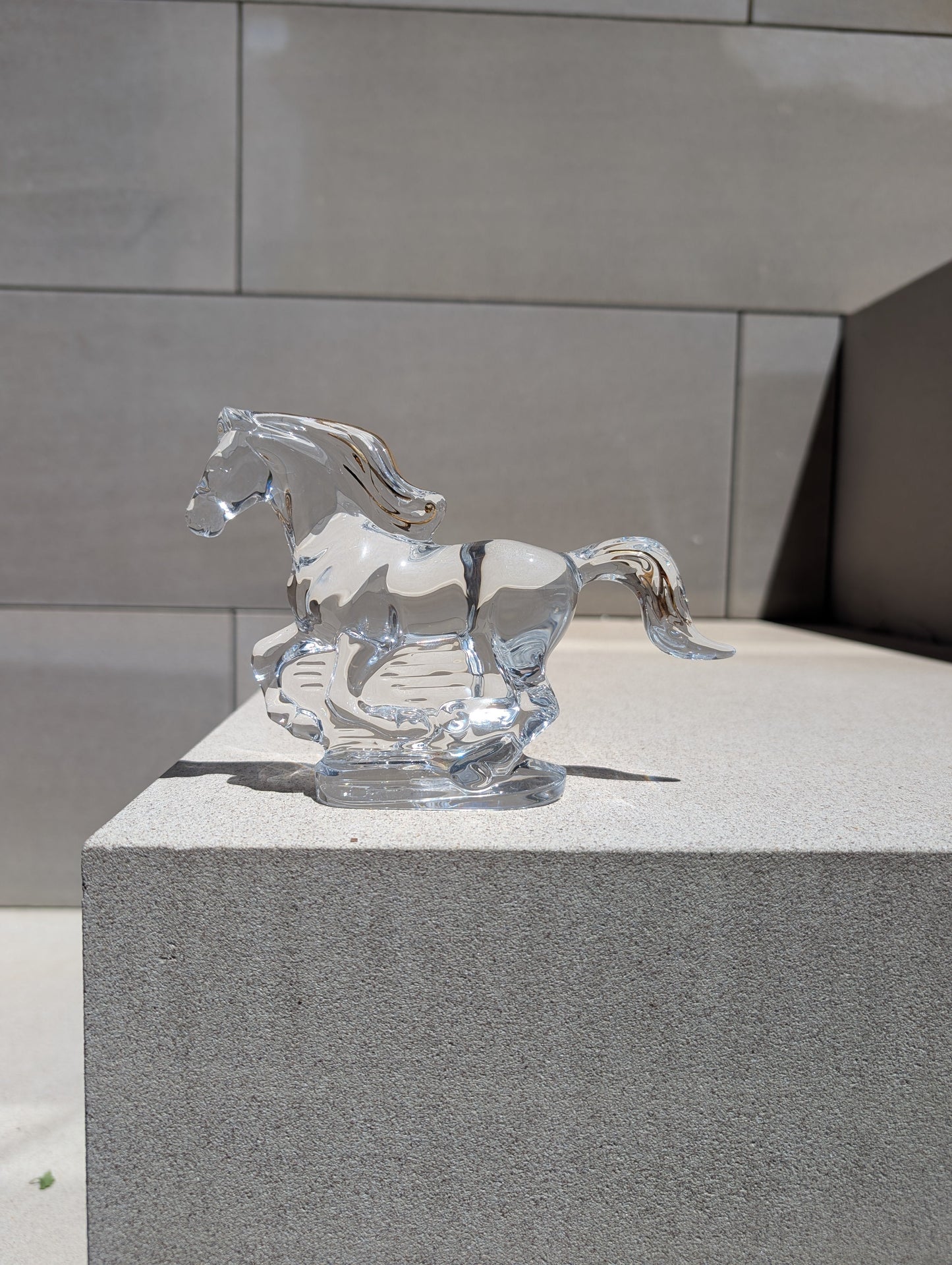  Baccarat Zodiac Horse 2026 Clear and Gold Crystal Sculpture by Baccarat at  FormFluent