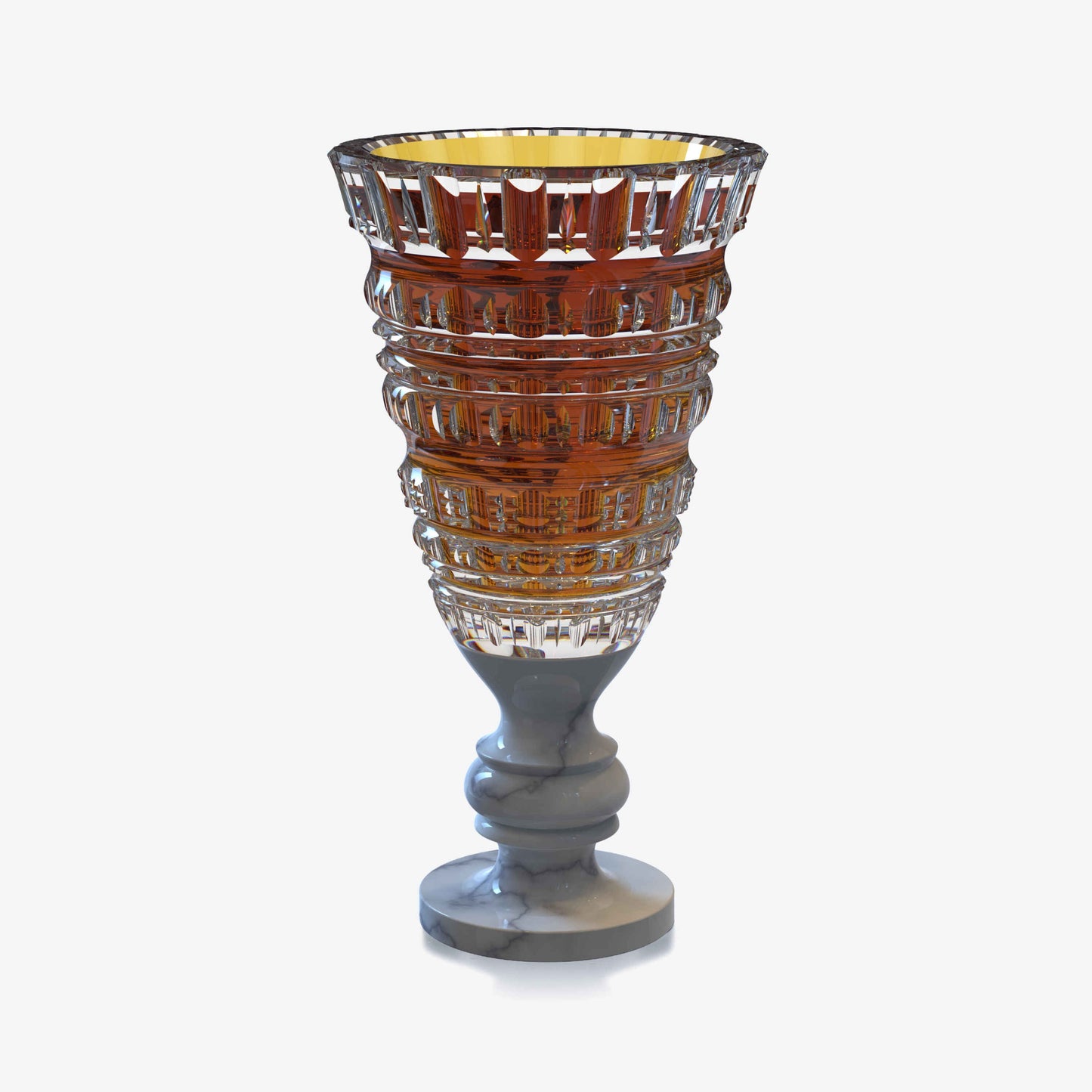 Baccarat New Antique II Vase Limited Edition - White Vase by Baccarat at  FormFluent Sydney, Australia