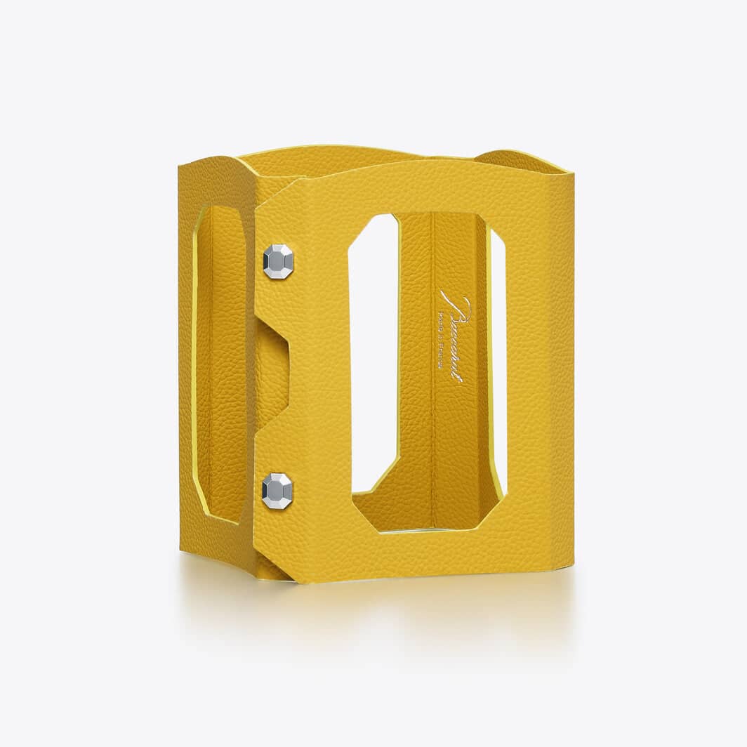 Baccarat Octogone Decanter Case - Yellow Barware by  Baccarat at   FormFluent Sydney, Australia