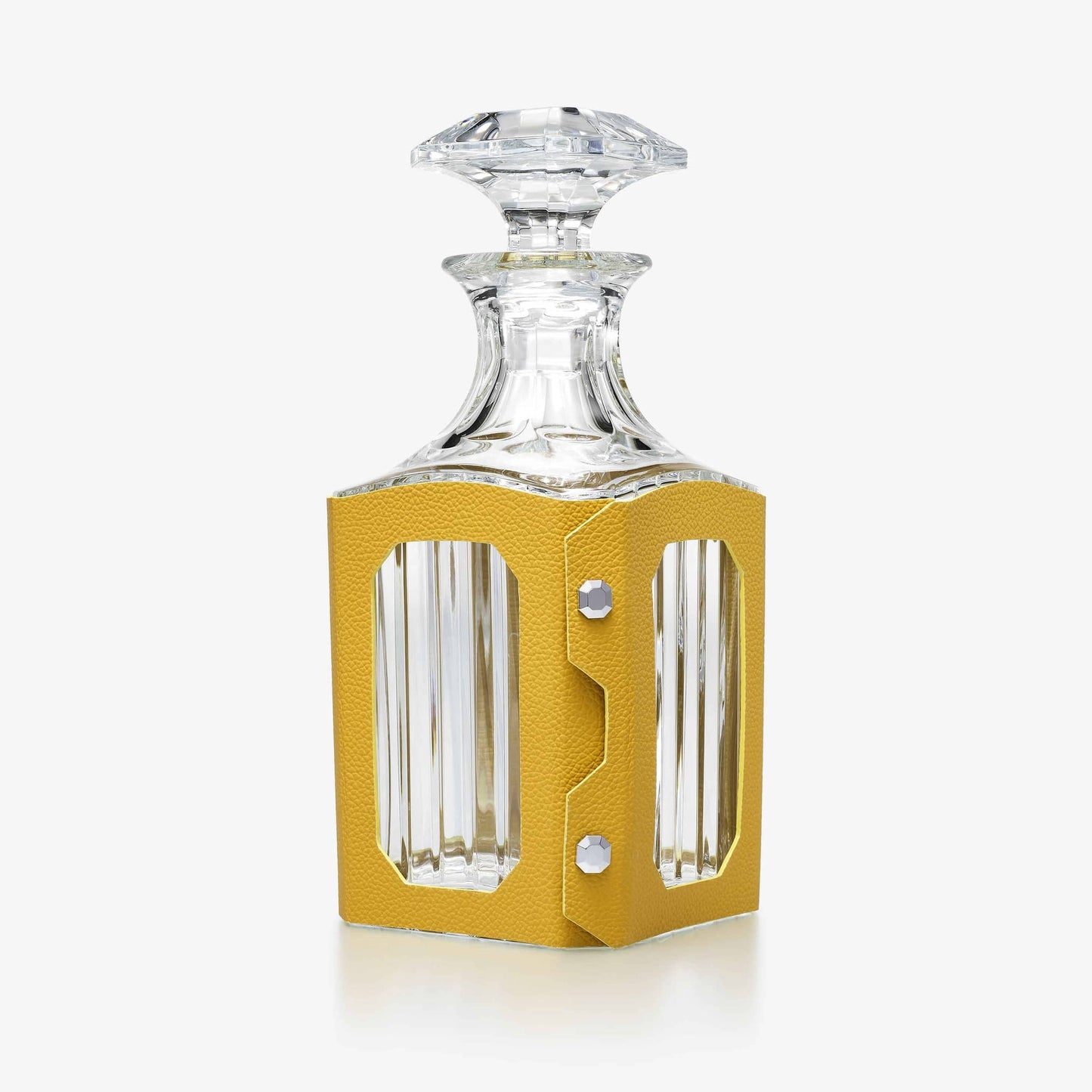 Baccarat Octogone Decanter Case - Yellow Barware by  Baccarat at   FormFluent Sydney, Australia