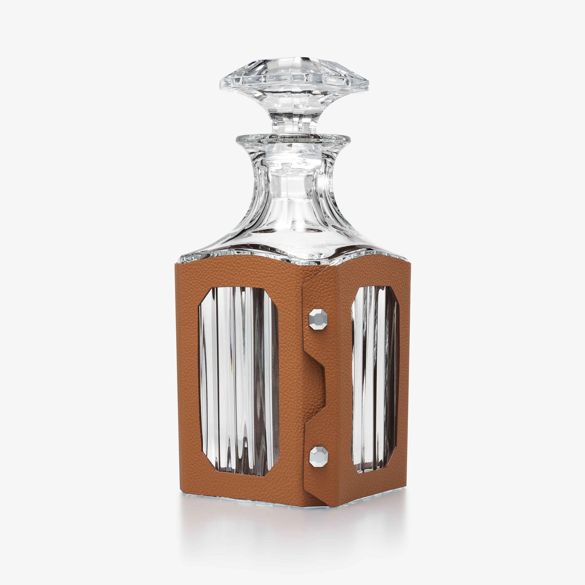  Baccarat Octogone Decanter Case - Brown Vase by Baccarat at  FormFluent