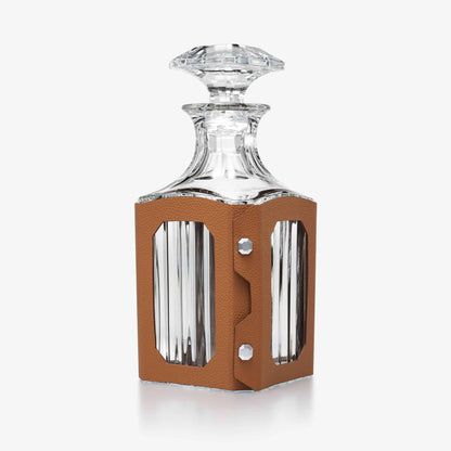 Baccarat Octogone Decanter Case - Brown Barware by  Baccarat at   FormFluent Sydney, Australia
