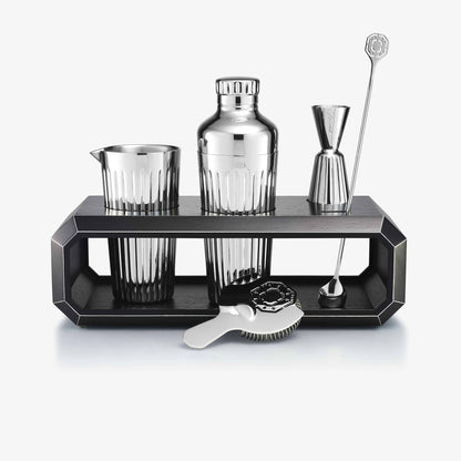 Baccarat Octogone Bar Accessory Case Black Oak Barware by  Baccarat at   FormFluent Sydney, Australia