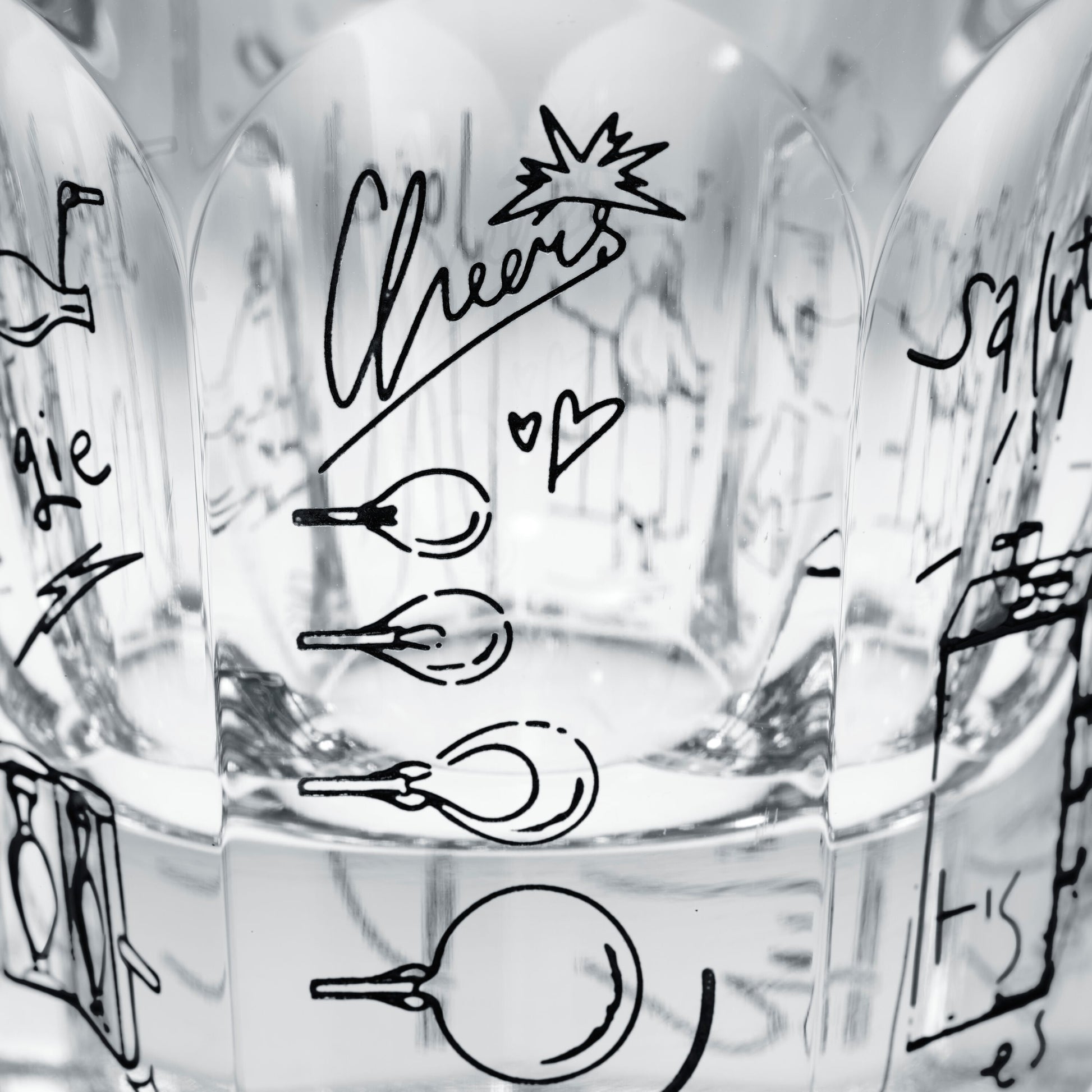  Baccarat Harcourt Decanter and Tumblers Set Harry Nuriev Limited Edition Sculpture by Baccarat at  FormFluent