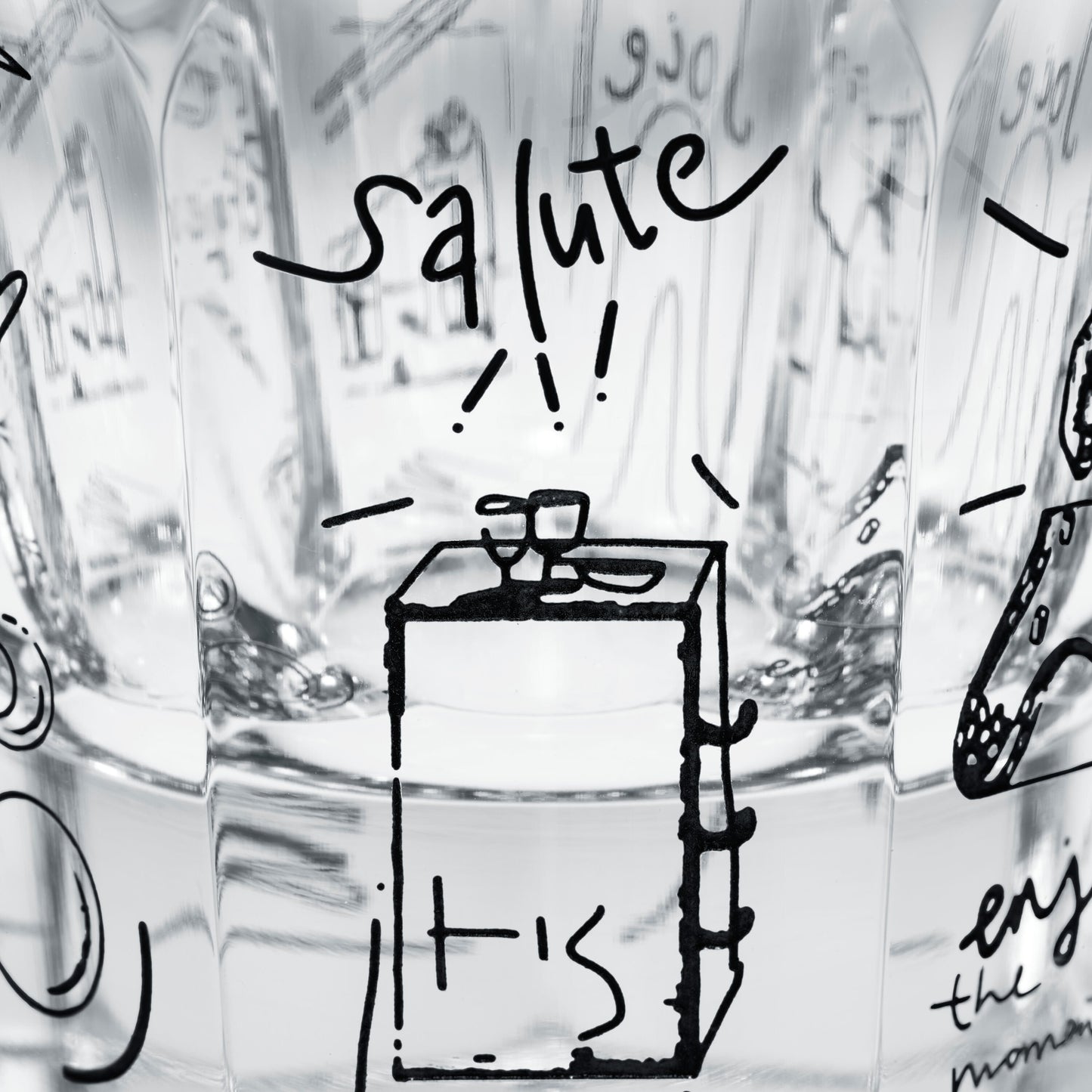  Baccarat Harcourt Decanter and Tumblers Set Harry Nuriev Limited Edition Sculpture by Baccarat at  FormFluent